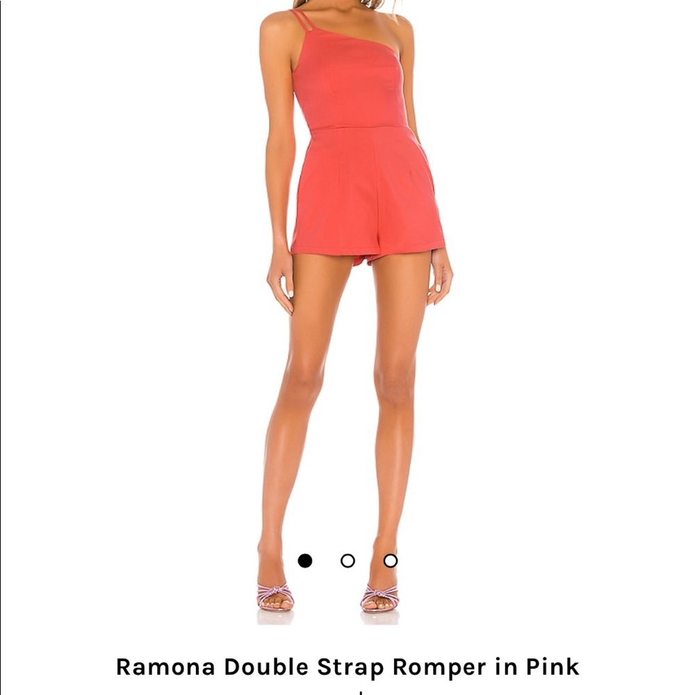 Ramona double strap romper revolve. Worn once.